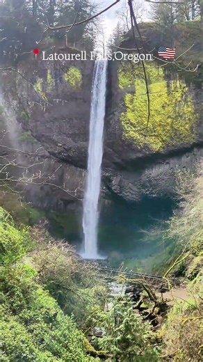 Latourell Falls,Oregon one of the most beautiful falls in USA
