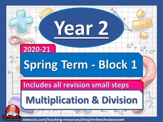 Year 2 - Multiplication and Division- Spring Block 1 - White Rose Maths | Teaching Resources