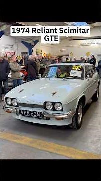 1974 Reliant Scimitar GTE (SE5A) #reliant #britishcar #classiccar #carauction #1970s