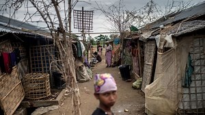 Myanmar's Rohingya struggle for survival in camps