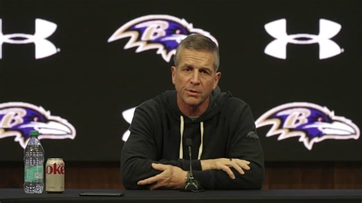 John Harbaugh addresses Lamar Jackson's lower rushing volume concerns