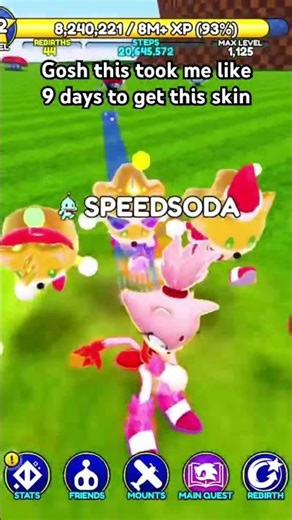 Unlocked Burning blaze (tradable) in sonic speed simulator #sonicspeedsimulator