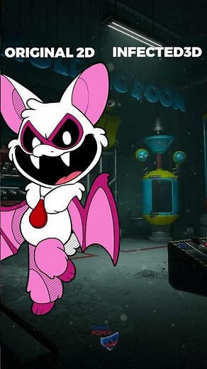 Are These 2D Poppy Playtime Characters CREEPIER in 3D MODEL?