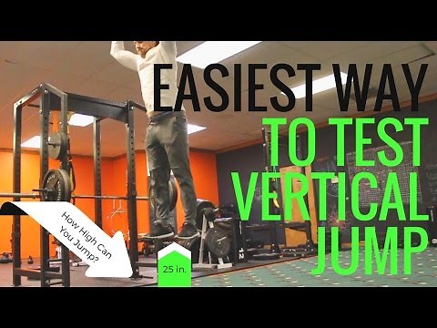 Vertical Jump | Test Vertical Jump FAST & EASY At Home