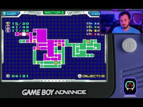Metroid Fusion 100% speedrun (GBA 2002) Retroachievements! 🏆