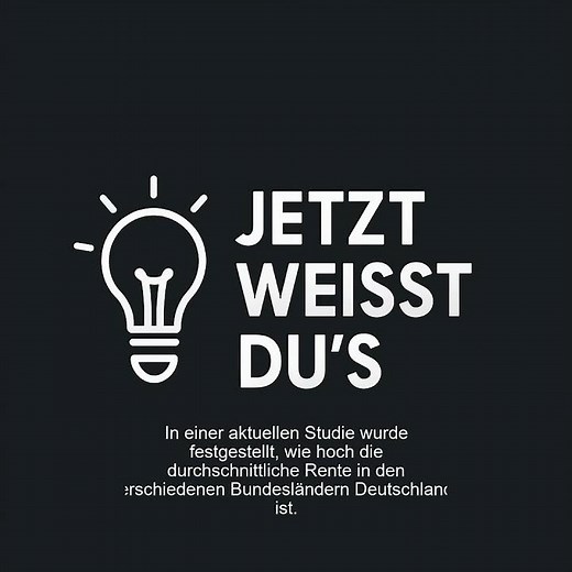 So unterschiedlich sind die Renten in deutschen Bundesländern