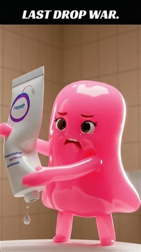 Me vs. The Last Bit of Toothpaste.