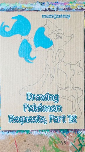 Drawing Pokémon Requests, Part 12: Primarina 🧜🏻‍♀️
