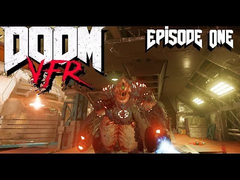 DOOM VFR: Full Playthrough / Guide [Part 1: UAC Adminiastration] (VR gameplay, no commentary)
