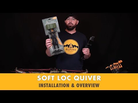 Alpine Archery - Soft Loc Arrow Quiver - Installation and Overview