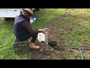 How to use a Constant Head Permeameter