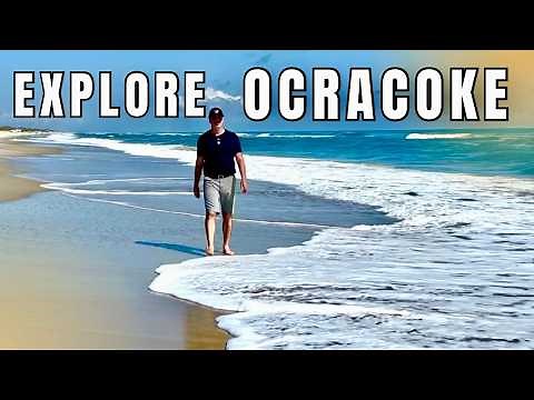 How To Take The Ferry & Tips for Exploring Ocracoke Island OBX #ocracoke #obx #outerbanks #hatteras