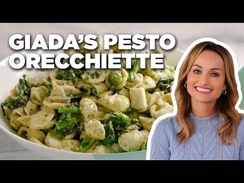 Giada De Laurentiis Makes Orecchiette Pasta with Almond Pesto | Giada Entertains | Food Network