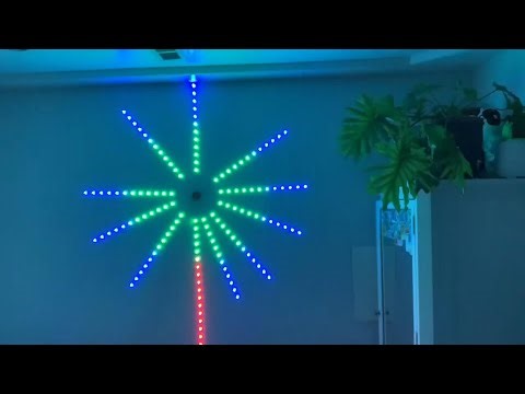 Daymeet Smart Firework LED Lights for Indoor Decor | RGB Color Changing Strip Lights