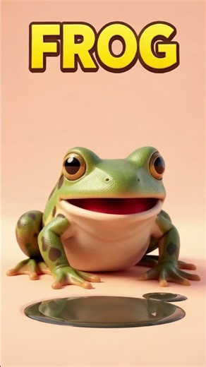 Learn Frog with Banabooza! Baby & Toddler First Words