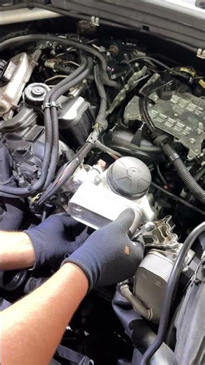 BMW X3 Oil Cooler Replacement | Oil Leak Repair