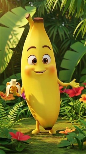 Cute Healthy Characters That Talk 🥕💧🍌 | Animation #Shorts