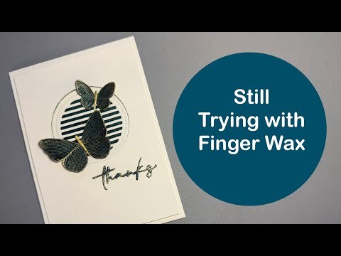 Stil trying the finger wax