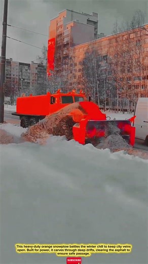 Heavy-Duty Rotary Snowplow for Deep Drift Clearing and Winter Road Maintenance Innovation