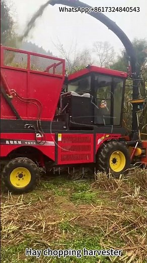 Powerful Silage Crushing Harvester in Action! | Efficient Forage Harvesting & Chopping Machine Demo