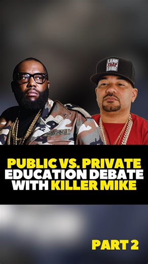 230K views · 7.8K reactions | Public vs. Private School Killer Mike head to head with Killer Mike...What's your thoughts? 類️ | DJ ENVY | Facebook