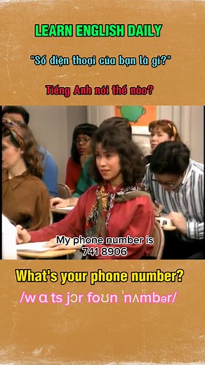 How to Say Your Phone Number in English