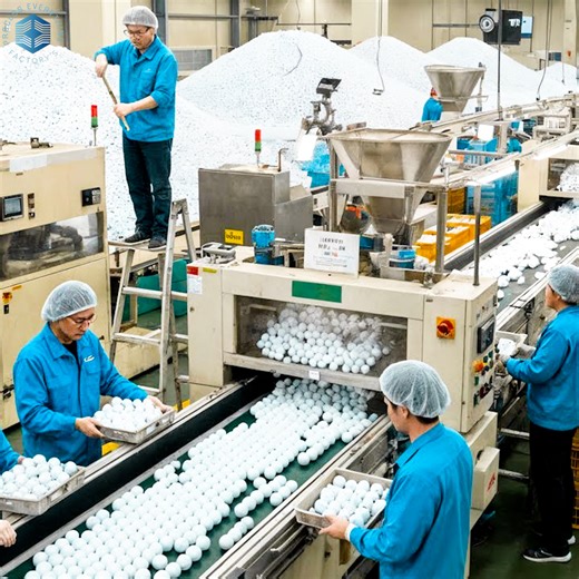 How Does a Golf Ball Fly So Far Inside the Golf Balls Manufacturing Secrets | Process everything factory’s