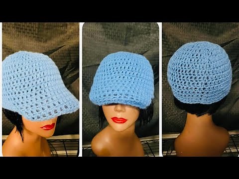 Crochet Baseball Cap Tutorial / Easy/ For Beginner/ DOYCREATIONS 👍