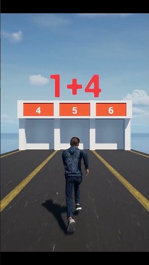 Running Mathematician I Math Game for Addition I +1 Part 3