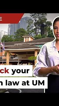Fast-track your legal career with UM’s 3+1+1 programme