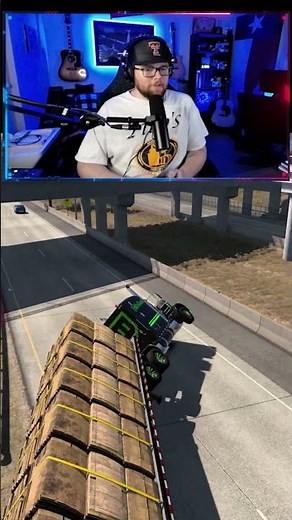 American Truck Simulator Physics Are WILD 😂💀 #simulatorgames #americantrucksimulator #gaming