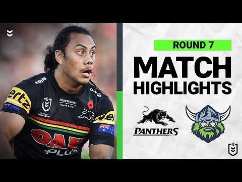 Penrith Panthers v Canberra Raiders | Match Highlights | Round 7, 2022 | NRL