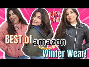 Amazon Winter wear haul | Puffer Jacket, Leather Jacket, Gym Wear | AMAZON WINTER MUST HAVES