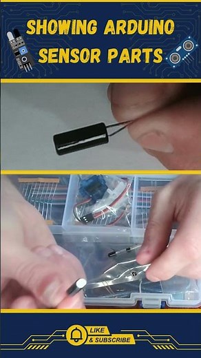 Unpacking Components from the Arduino Starter Kit.