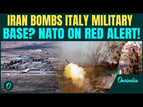 BREAKING: Iran Missiles HIT Italy Military Base In Erbil? 300+ Troops Run For Life| NATO Vs Iran?