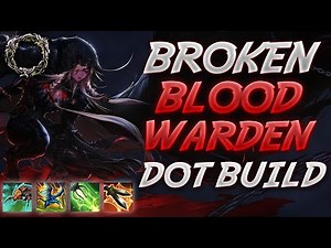 BROKEN Warden PvP Build - Necrom 🩸 BLEED DAMAGE BUILD 🩸 ESO Warden Build