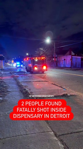768K views · 4.4K reactions | Detroit police are investigating a double fatal shooting on the city’s west side. Read more: https://themetrodetroitnews.com/two-people-found-fatally-shot-inside-dispensary-in-detroit/?amp=1 | Metro Detroit News | Facebook