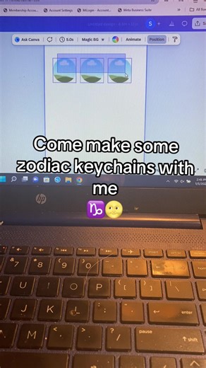 Who can resist a good zen zodiac vibe 😌 #zodiacsigns #horoscope #celestial #zen #keychain