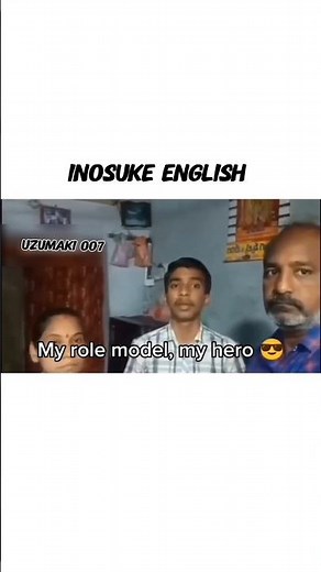 Inosuke English 😅 #demonslayer