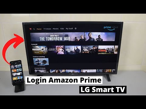 How to Login Amazon Prime Video in LG Smart TV
