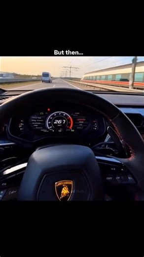 Racing a Train at 250+ km/h 🤯