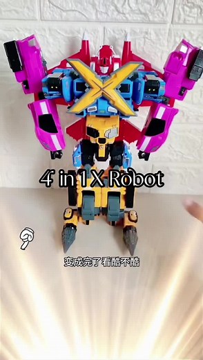 Mini X Force Transformation Action Figure Toys | Agent Toy Robot for Kids