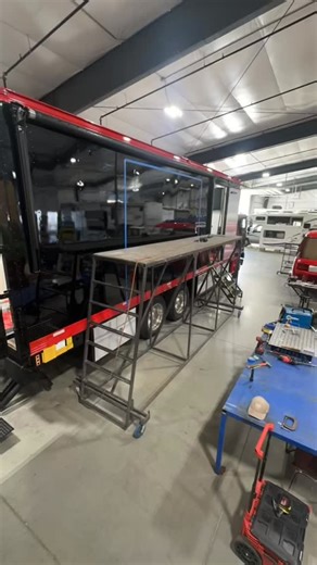 The Freightliner Party Van is getting a patio! Full reveal coming soon. | Truline RV | Facebook