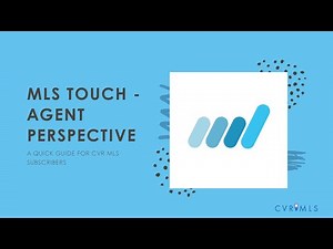 MLS touch - Agent Perspective