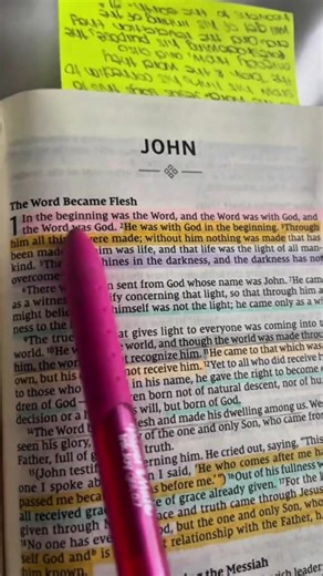 Exploring John Chapter 1: Bible Study