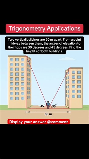 Solve Trigonometric Ratio ‘(application) #maths #mathproblems #trigonometry #mathtutorial #jbl