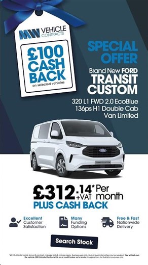 Ford Transit Custom Double Cab