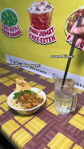 Kalo liat mie ayam bawaannya jadi laper mulu 🤧🤧 #mieayambakso #kuliner