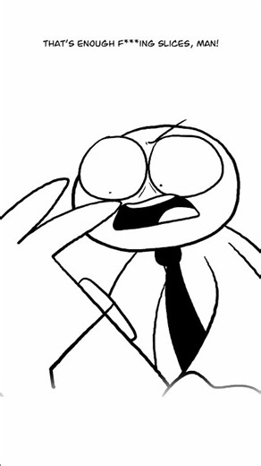 Too Many Slices 😅 (Animation Meme) Anim: @b@bavidanimation0#shorts