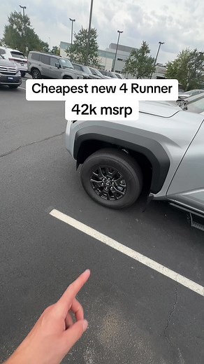 258K views · 589 reactions | Cheapest new 4 Runner #toyota #4runner #car #newcar #usedcar | Carsrme | Facebook